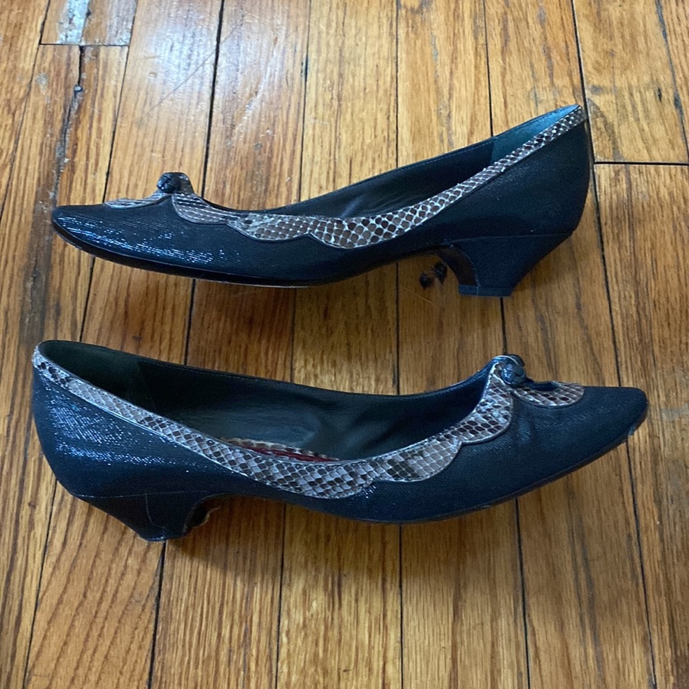 Marc Jacobs Collection Python Kitten Heels 7 - image 5